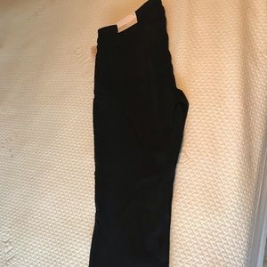 NYDJ Jeans - NYDJ black straight ankle with cuff 14 NWT NYDJ Jeans - NYDJ black straight ankle with cuff 14 NWT